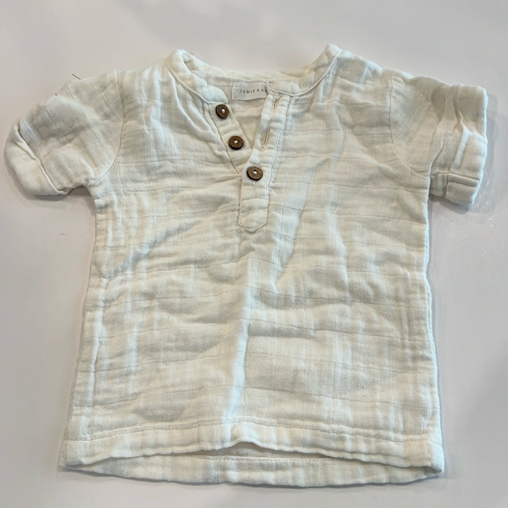 Jamie Kay Muslin Shirt - Size 6-12 months